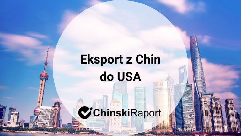 Eksport z Chin do USA lipiec