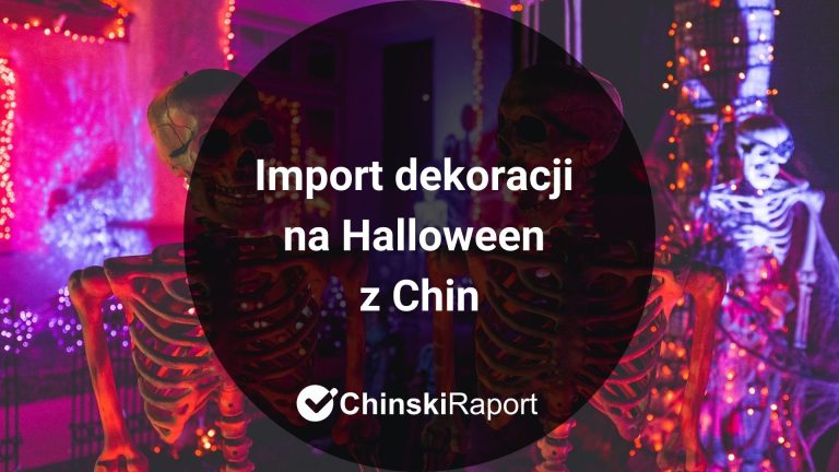 Artykuły na Halloween z Chin