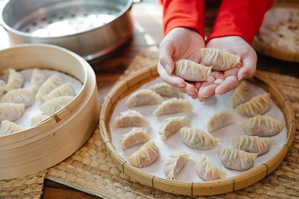 Chiński Nowy Rok Jiaozi