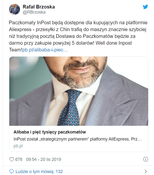 Aliexpress a paczkomaty