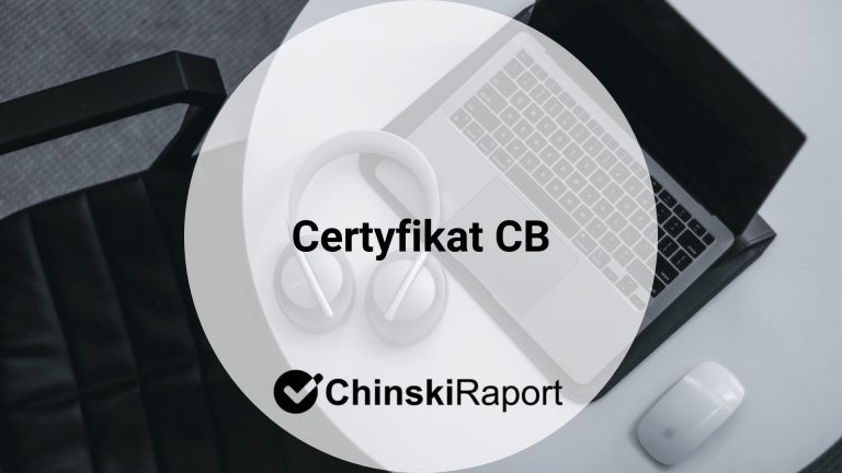 Certyfikat CB