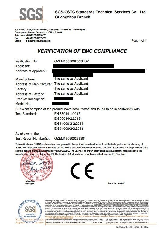 CE EMC