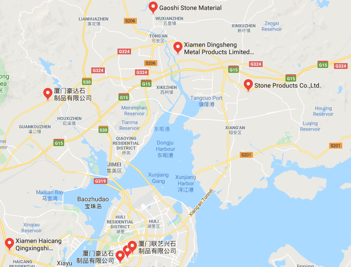 Kamień z Xiamen