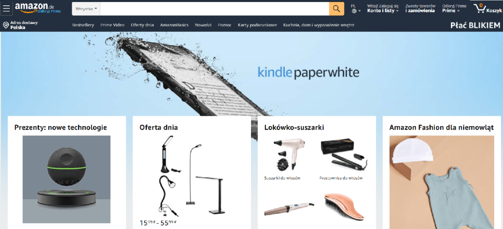 Amazon w Polsce