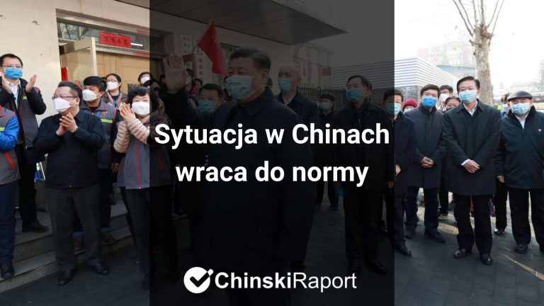 Sytuacja w Chinach wraca do normy