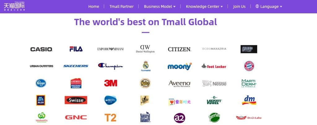 Sprzedawanie na Tmall