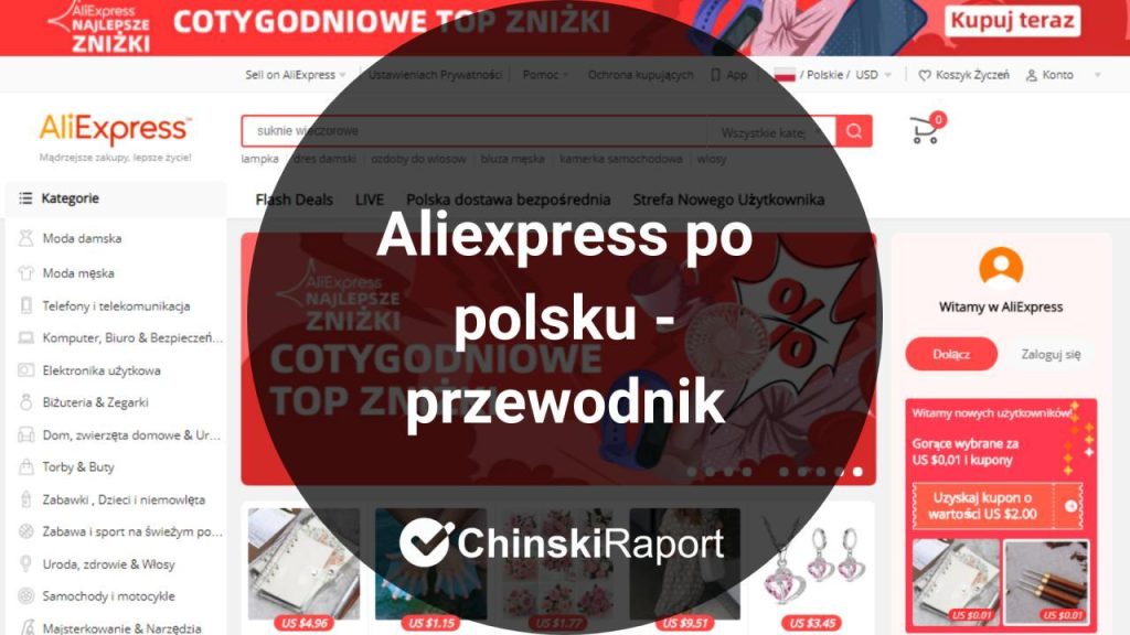 Przewodnik po Aliexpress po polsku
