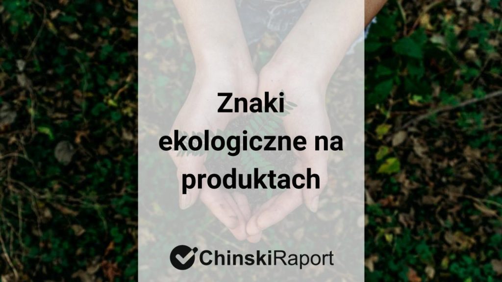 Znaki ekologiczne na produktach