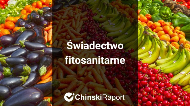 Świadectwo fitosanitarne