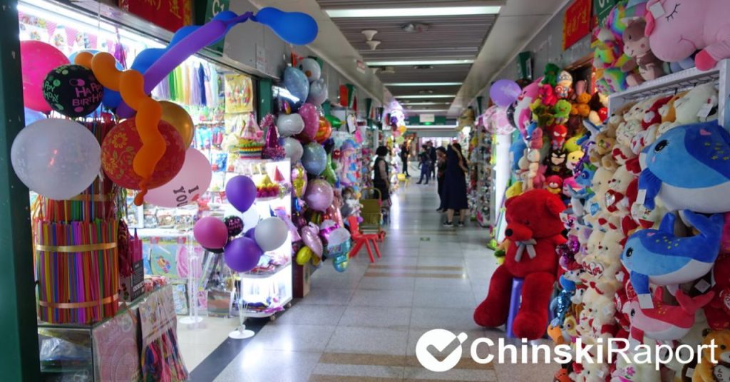 Zabawki z Chin Yiwu