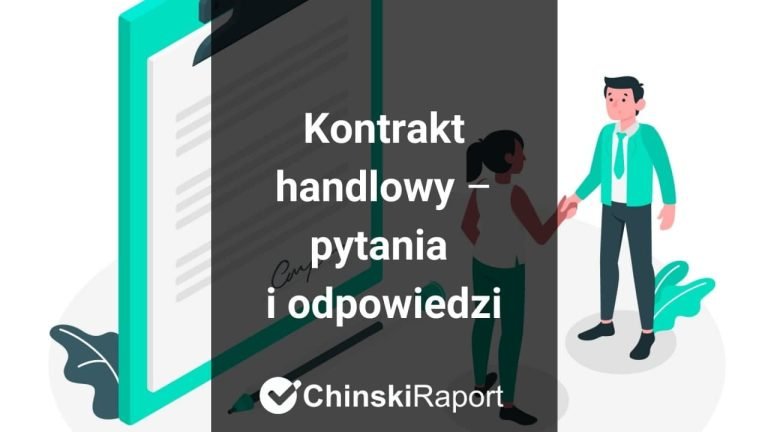 Kontrakt handlowy – pytania i odpowiedzi