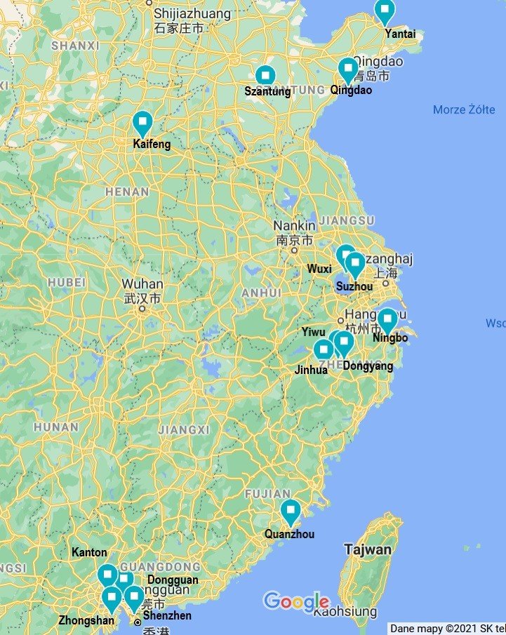 Producenci dekoracji świątecznych w Chinach
