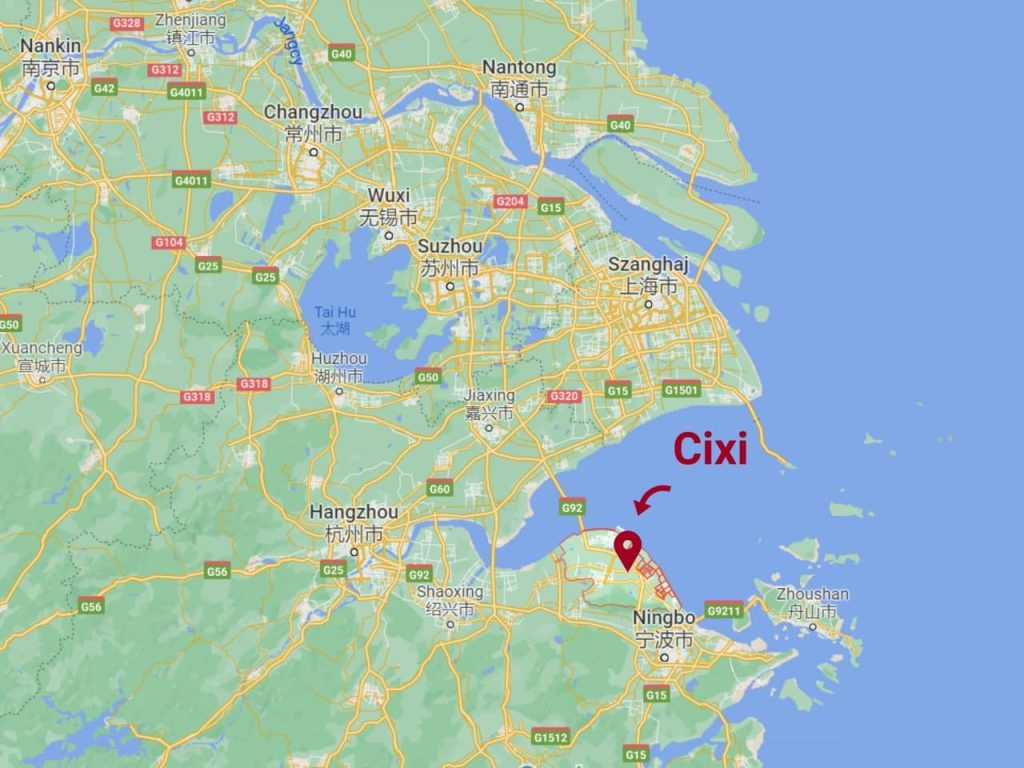 Region produkcji małego AGD w Chinach – Cixi w Ningbo