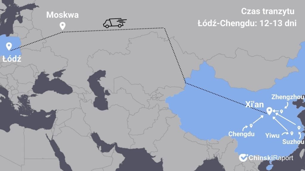 Transport drogowy z Chin do Polski