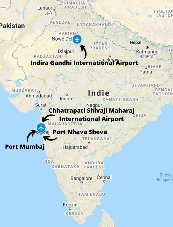 Transport z Indii