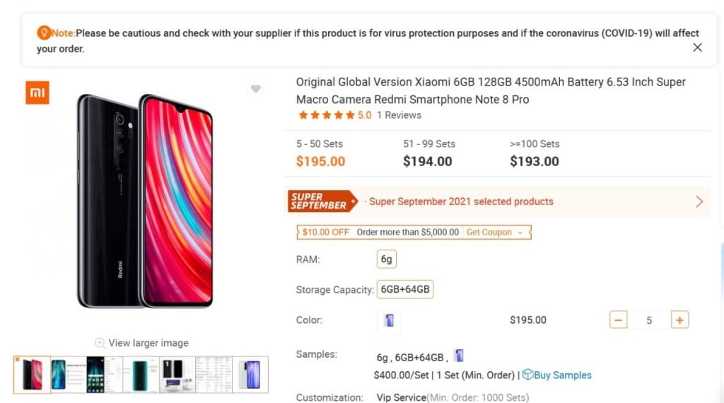 Produkty Xiaomi