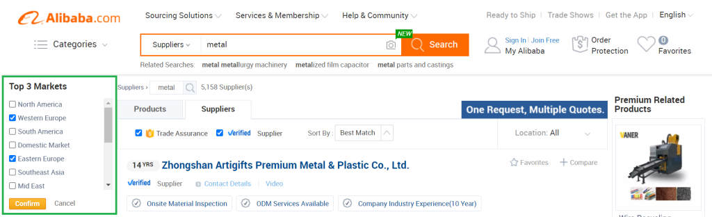 Najlepsi sprzedawcy na Alibaba