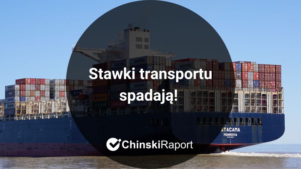 Stawki transportu spadają
