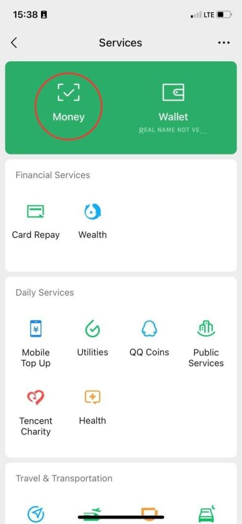 Dodaj kartę w WeChat 14