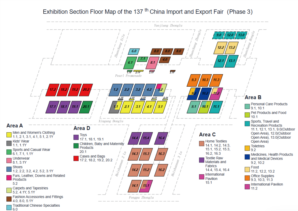 Mapa Canton Fair faza 3