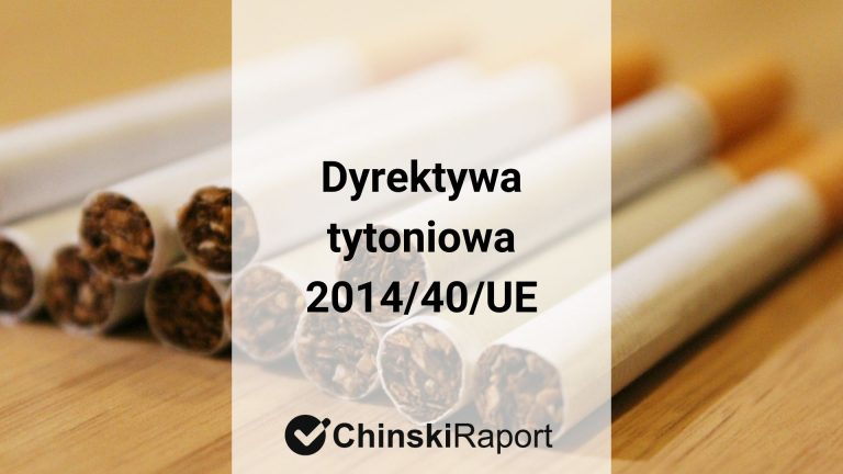 Dyrektywa tytoniowa 2014/40/UE